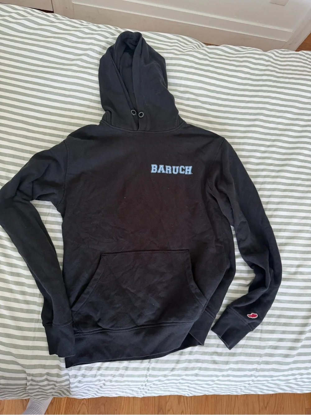 Black 'BARUCH' Pullover Hoodie
